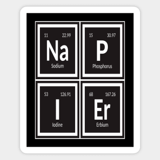 Napier City | Periodic Table Magnet